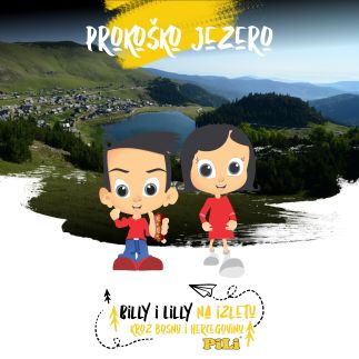 Billy i Lilly posjetili su Prokoško jezero smješteno na planini Vranici koje leži na 1636 metara nad