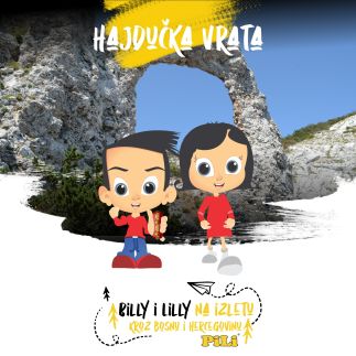 Billy i Lilly posjetili su jedan od najljepših simbola Bosne i Hercegovine, a to su Hajdučka vrata. 